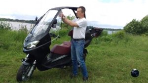 Обзор Benelli Adiva 250 Всепогодного скутера с крышей