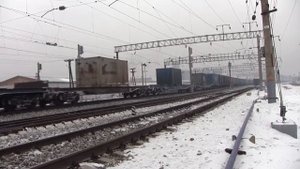 Электровоз ВЛ80р 1829 С грузовым поездом Вос Сиб жд