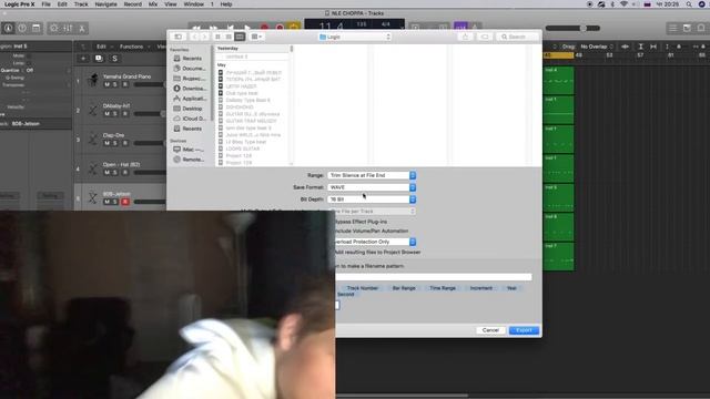 КАК ЭКСПОРТИРОВАТЬ ПРОЕКТ В ФОРМАТ MP3 WAV TRACK OUT В LOGIC PRO X смотреть онлайн