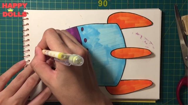 Cách làm TÀU VŨ TRỤ, MÁY BAY TRỰC THĂNG, bộ đồ PHI HÀNH GIA #happydolls #papercrafts #paperdolls смотреть онлайн