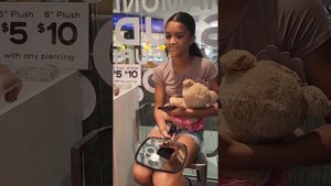 Ezrah's Ear Piercing