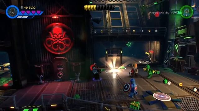 Lego marvel superheroes 2 part 5 Hydra Hijinks
