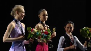 Victory Ceremony | Skate America | Anna Shcherbakova