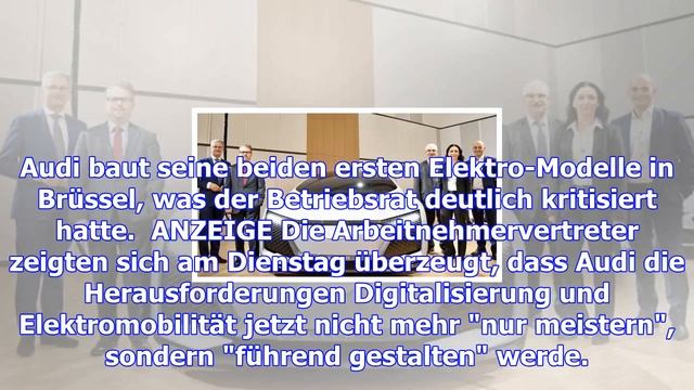 Audi gibt mitarbeitern beschäftigungsgarantie bis 2025 смотреть онлайн