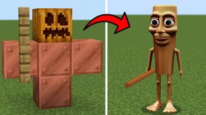 Как создать БОМБАЛЕЙЛО ТУНГ-ТУНГ САХУРА в Майнкрафте (ИТАЛЬЯНСКИЙ Майнкрафт)