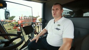 Обзор на зерноуборочный комбайн TRION от CLAAS