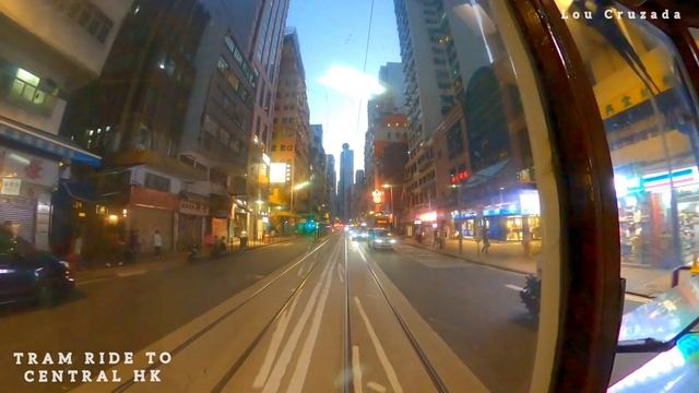 Hong Kong tour at night, tram ride, artlane, sai ying pun, central #walkingtour2024 #vlog #ad