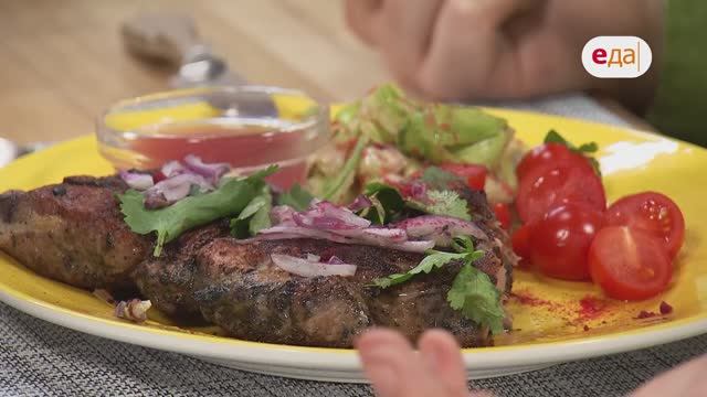 Стейк с маринованным кабачком | Дежурный по кухне /249