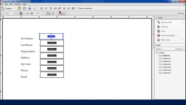 How to create a fillable PDF смотреть онлайн