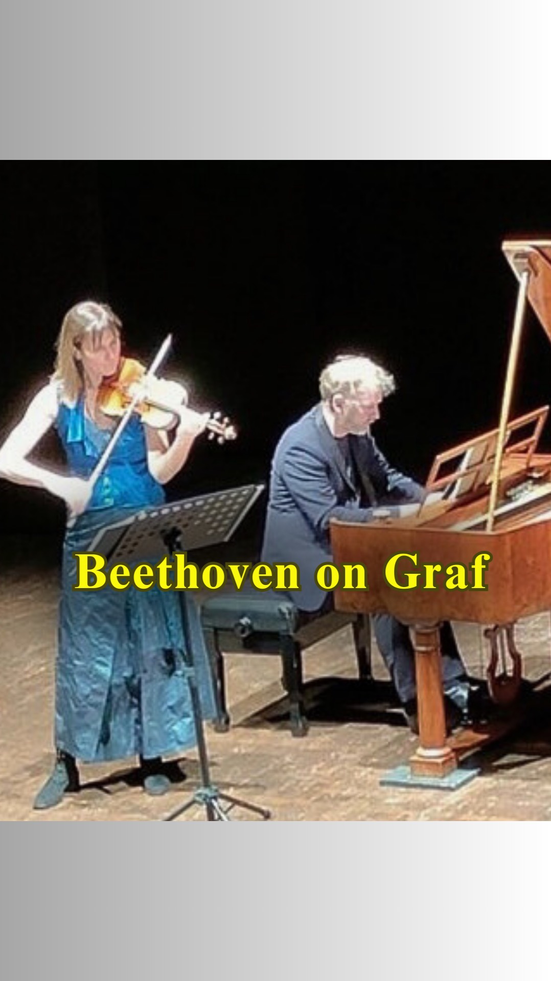 🎹 Бетховен – Соната Op. 30 № 1, часть 1 | Аласдэйр Битсон на рояле Графа (копия МакНалти) 🎶