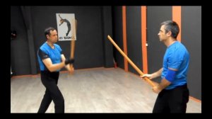 Удары катаной. Рубка катаной с накладкой и проходом в голову