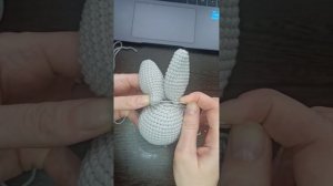 Пришиваем ушки #amigurumi #crochetpattern #knitting #crochet #санктпетербург #питер