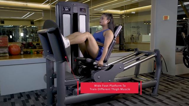 Build Your Leg Muscles Using Premium M7 2005 Leg Press By Into Wellness/ Realleader USA