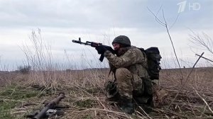 Российские бойцы оттачивают мастерство на учебных полигонах