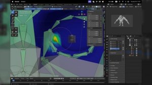 Лицевой риг в Blender | Настройка костей и весов