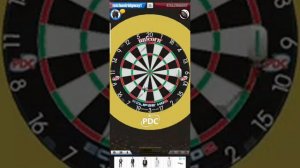 Quick game of PDC Darts Android.
