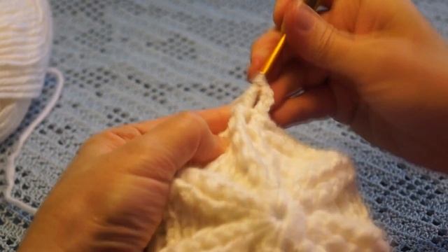 Рельефная шапочка крючком 1часть (relief cap crochet) (Шапка #24)