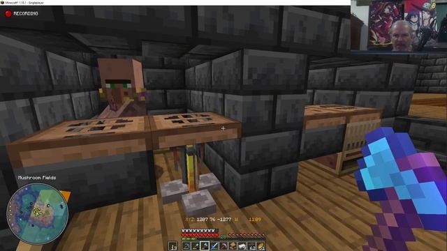 MC 1.18 [v35] - More Iron Farm and Trading Hall смотреть онлайн