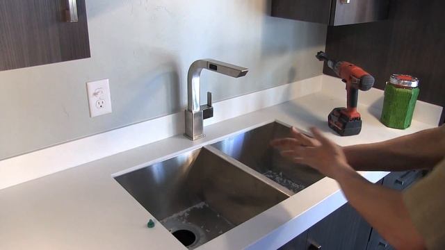 How to Install a Single Hole Kitchen Faucet - PlumbersStock.com смотреть онлайн
