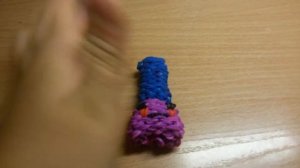 Мои фигурки из резинок на станке.