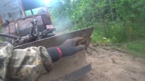 Коп металла под трактор. День первый. #металлокоп #дт75