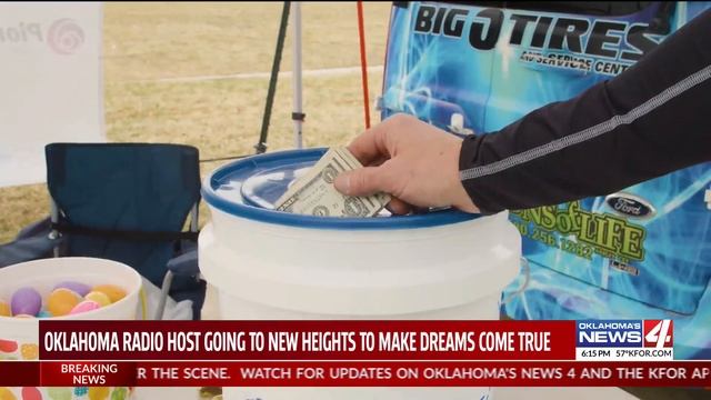 Oklahoma radio host goes to new heights to make dreams come true