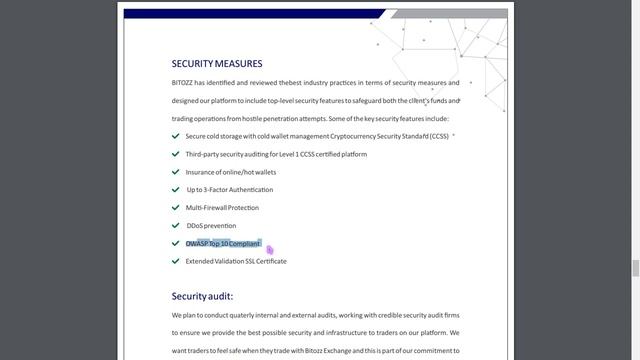 Обзор ICO🔥BITOZZ – Основные опции платформы.
