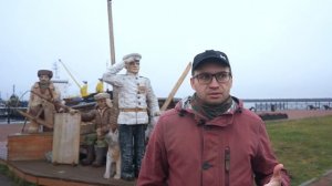 8. Красная пристань. Арт-объект «Экспедиция Г. Седова»