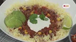 Рагу в мексиканском стиле и батат фри | Дежурный по кухне /246