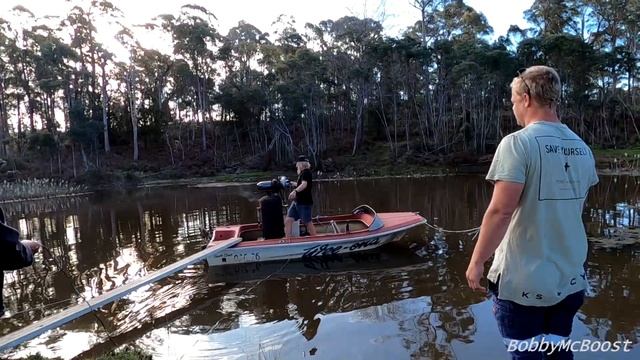 TURBO Burn Barrel - Will it EXPLODE? Turbo Jet Boat pt.4 смотреть онлайн