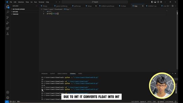 Master Python Int and Float with Round off | Python Programming Tutorial