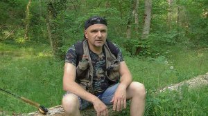 Первый весенний поход на речку