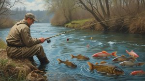 Первый КАРАСЬ в апреле 2025 года!