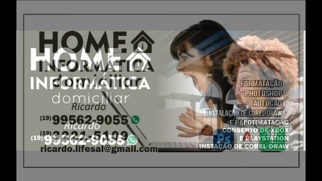 SUPORTE TÉCNICO A DOMICÍLIO CAMPINAS-SP  OFFICE  COREL DRAW AUTO CAD  INVENTOR  PHOTOSHOP FORMATO P