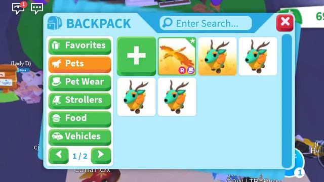 What People offer for Ride Phoenix in Adopt Me