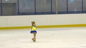 Фигуристка в 4 года