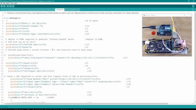 Embedded Web Server смотреть онлайн