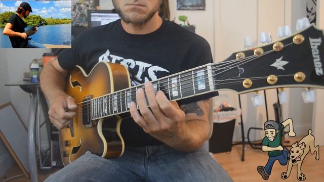 Pallet Town Theme 7 String Guitar Chord Melody