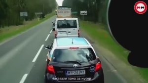 ЭТО не для слабонервных! Серьёзные АВАРИИ и грубые ДТП. Летальные обгоны по встречке. ДО КОНЦА!!!