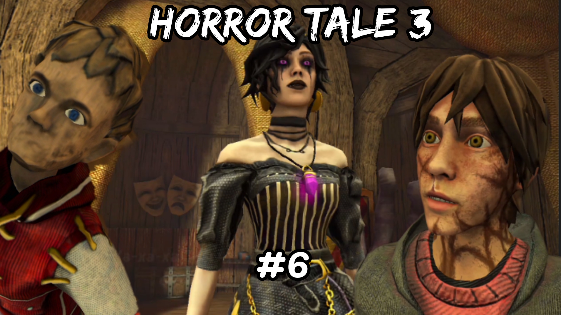 Horror Tale 3. Томми стал куклой Итан за нас. ФИНАЛ