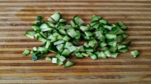 Окрошка на квасе