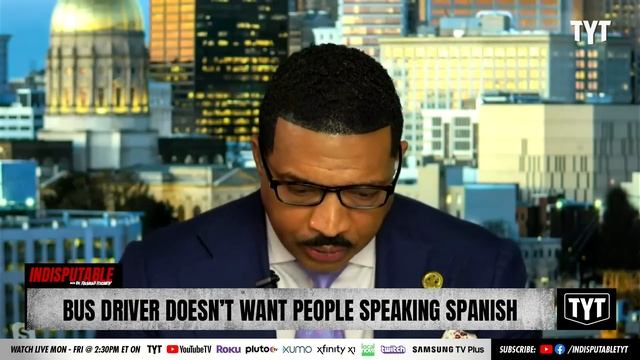 Bus Driver Abandons Young Students For Speaking Spanish смотреть онлайн