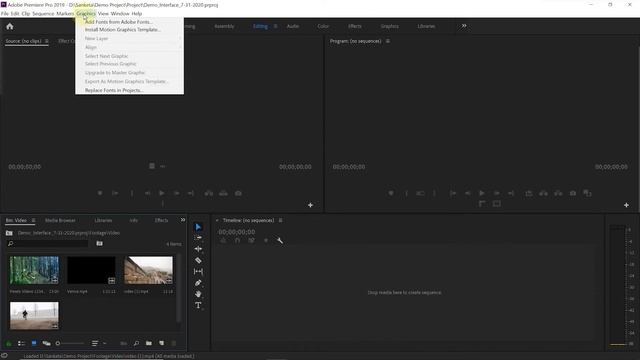 Lesson #01: Understand the Interface and layout | Premiere Pro 2020 | Tutorial for beginners смотреть онлайн