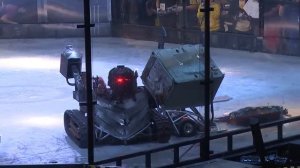 Бои роботов в Олимпийском - Бой 3 - Англия против России