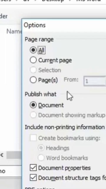 How To Convert Word File to PDF Tips & Tricks #short смотреть онлайн