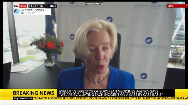 Watch live: The European Medicines Agency holds news conference on Oxford-AstraZeneca vaccine safet смотреть онлайн