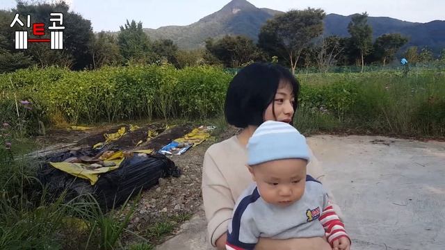 [SUB][한베부부/국제커플] 마스크따윈 필요없는 섬진강 옥정호 옆 시골집에서 힐링~/ 시트콤같은 육아브이로그 📺#24
