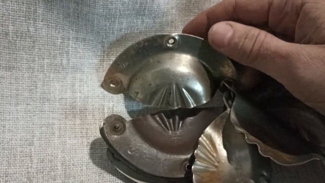 Ручки для мебели ракушки. СССР.