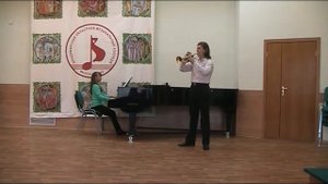 Н  Раков  Сюита для трубы  Канцона труба  Прохорчук Максим