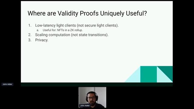 zkSummit6: Challenging the Properties of Validity Proofs – John Adler – Fuel Labs & Lazy Ledger смотреть онлайн